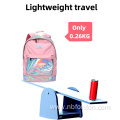 Pink Outdoor Lightweight Fantasy PU Children's Book Bag